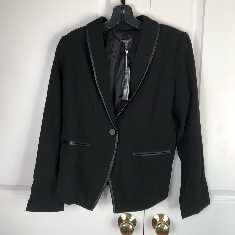 Brand new! Eileen Fisher Black Blazer